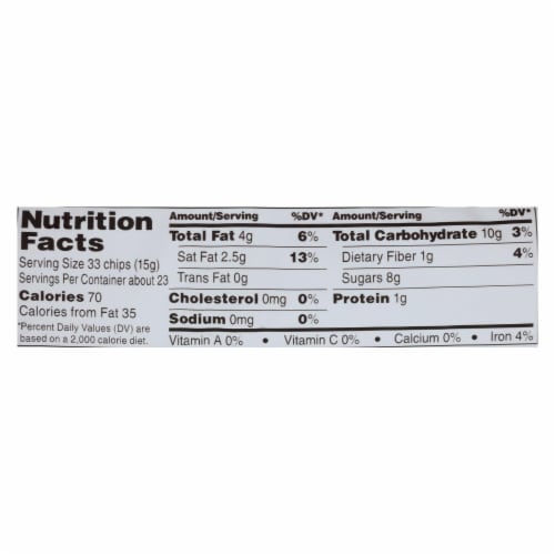 Ghirardelli Baking Chips - Semi Sweet Chocolate - Case of 12 - 12 oz. Perspective: back