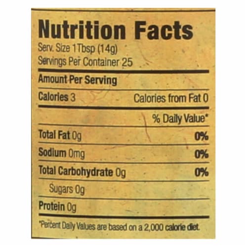 Napa Valley Naturals 15 Year Sherry - Vinegar - Case of 12 - 12.7 Fl oz. Perspective: back
