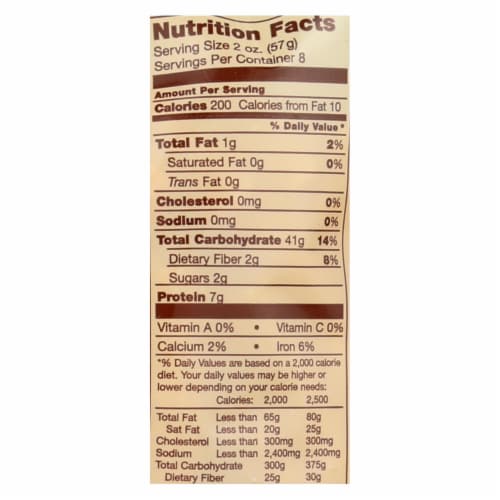 Bionaturae Pasta - Organic Durum Semolina Rigatoni - Case of 12 - 16 oz. Perspective: back