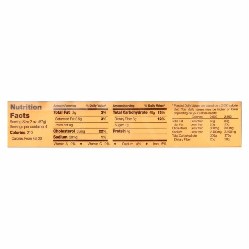 Bionaturae Egg Pasta - Durum Semolina - Case of 12 - 8.8 oz. Perspective: back