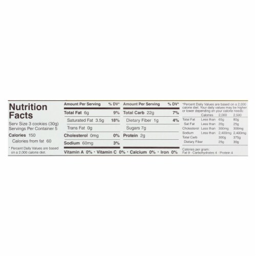 Schar Chocolate Dipped Cookies Gluten Free - Case of 12 - 5.3 oz., Case