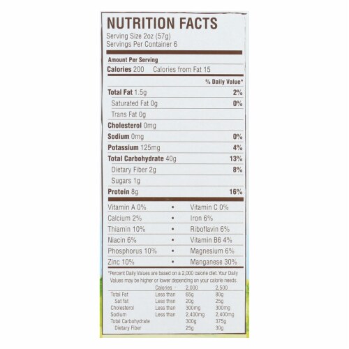 Jovial - Gluten Free Brown Rice Pasta - Fusilli - Case of 12 - 12 oz. Perspective: back