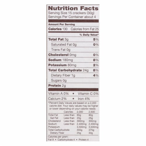 Back To Nature Seed Rice Thin Crackers - Brown Rice Sesame Poppy and Flax Seed -12PACK - 4 oz Perspective: back