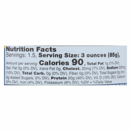 Wild Planet Wild Skipjack Light Tuna - Case of 12 - 5 oz. Perspective: back