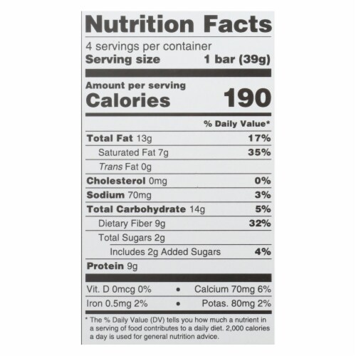 Love Good Fats - Bar Lemon Mousse 1.38 OZ - Pack of 12 Perspective: back