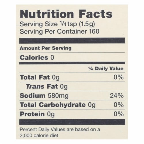 Maldon Flakes - Sea Salt - Case of 12 - 8.5 oz. Perspective: back