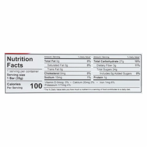 That's It Fruit Bar - Apple and Pear 1.2 oz - Pack of 12 Perspective: back