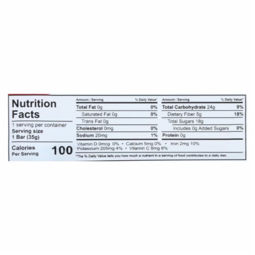 That's It Fruit Bar - Apple and Pinapple 1.2 oz - Pack of 12 Perspective: back