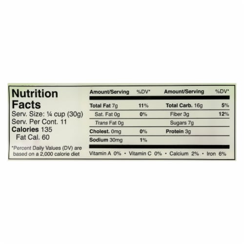 Jessica's Gluten-Free Almond Cherry Granola  - Case of 12 - 11 OZ Perspective: back