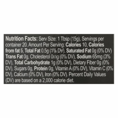 Mina's Spicy Green Harissa Sauce  - Case of 12 - 10 OZ Perspective: back