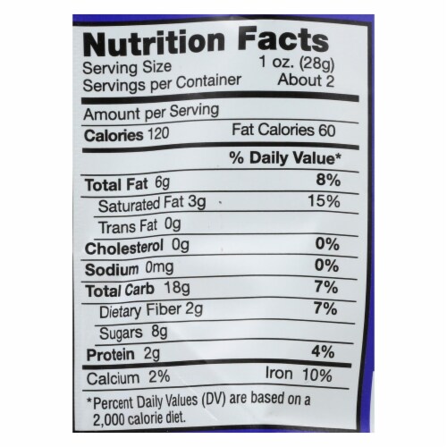 Undercover Quinoa - Crispy Quinoa Dk Ch Blbry - Case of 12 - 2 OZ Perspective: back