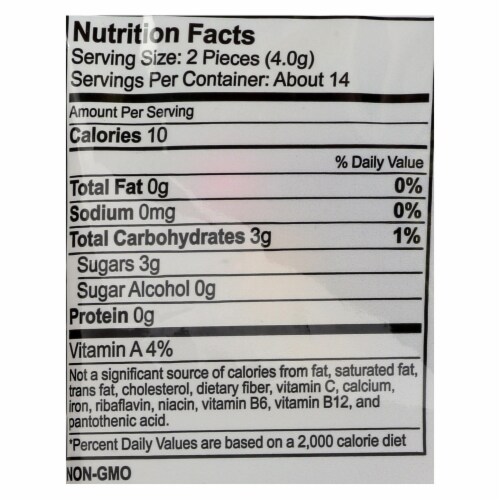 Tree Hugger Bubble Gum - Fantastic Fruit - 2 oz - Case of 12 Perspective: back