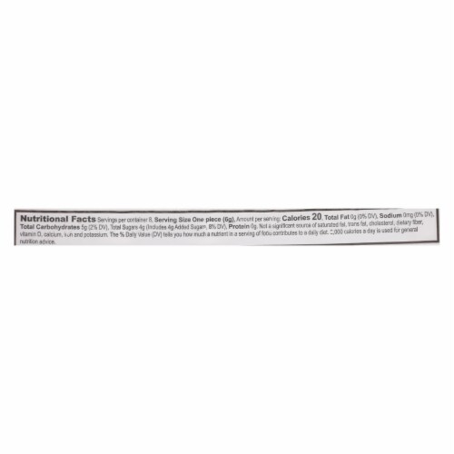 Tree Hugger Gumballs - Fantastic Fruit - 8 Count Tubes - 1.6 oz - Case of 12 Perspective: back
