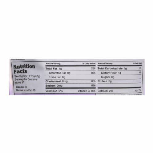 Navitas Naturals Acai Powder - Organic - Freeze-Dried - 4 oz - case of 12 Perspective: back