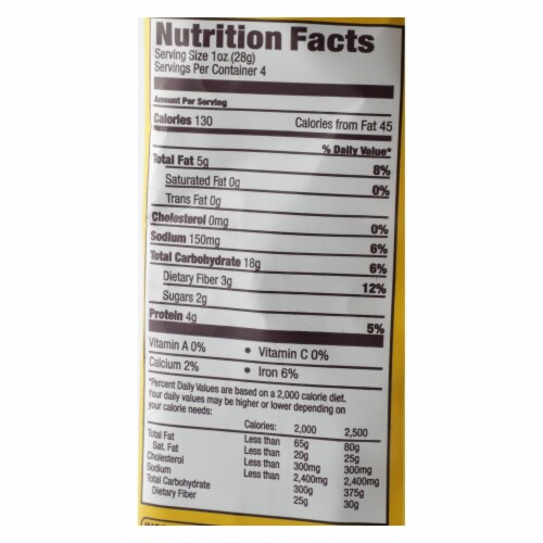 Hippeas - Chckpea Puff Nacho - Case of 12 - 4 OZ Perspective: back