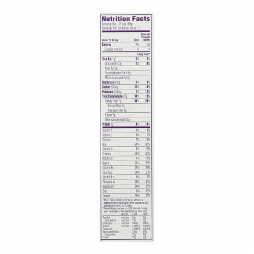Post Grape-Nuts The Original Cereal  - Case of 12 - 20.5 OZ Perspective: back