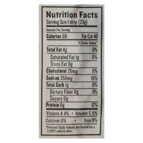 Epic - Strip Chicken Sriracha - Case of 20 - 0.80 OZ Perspective: back