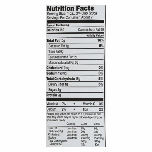 Barbara's Bakery - Cheese Puffs - Jalapeno - Case of 12 - 7 oz. Perspective: back