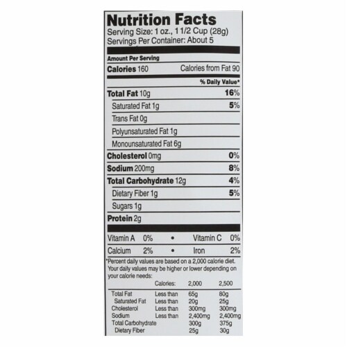 Barbara's Bakery - Baked White Cheddar Cheese Puffs - Case of 12 - 5.5 oz. Perspective: back