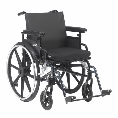 drive Molded Foam Contoured Seat Cushion 18 W X 16 L X 2 D Inch For Wheelchairs 14887, 1 Ct Perspective: back