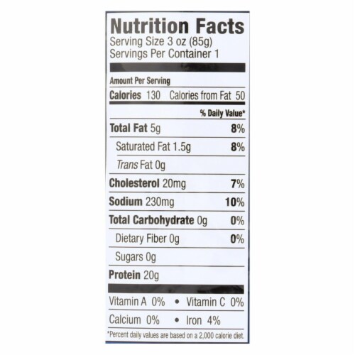 Wild Planet Wild Albacore Tuna  - Case of 24 - 3 OZ Perspective: back