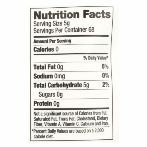 Wholesome - Allulose Sweetener Gran - Case of 8 - 12 OZ Perspective: back