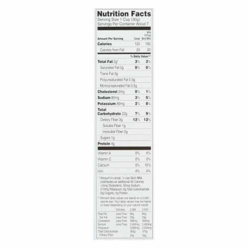 Barbara's Bakery - Honest O's Cereal - Original - Case of 6 - 8 oz. Perspective: back