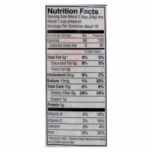 Frontier Soup Soup - Indiana Harvest Sausage - Case of 8 - 16 oz. Perspective: back