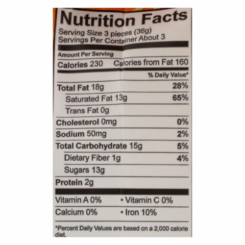 Alter Eco Americas Truffles - Salted Caramel - Case of 8 - 4.2 oz. Perspective: back