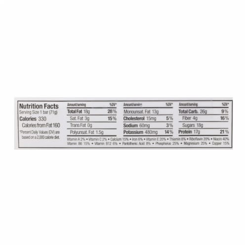 Perfect Bar Peanut Butter Bar - 2.5 oz - Pack of 8 Perspective: back