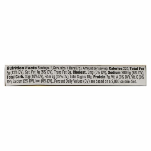 Core Foods - Bar Probiotic Peanut Butter 2 OZ - Pack of 8 Perspective: back