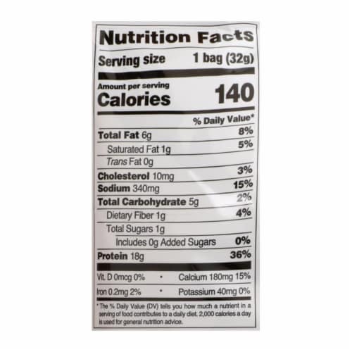 Quest® Nacho Cheese Tortilla Style Protein Chips, Nacho Cheese - Case of 8 - 1.1 OZ Perspective: back