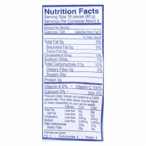Surf Sweets - Gummy Bears - Case of 8-6 OZ Perspective: back