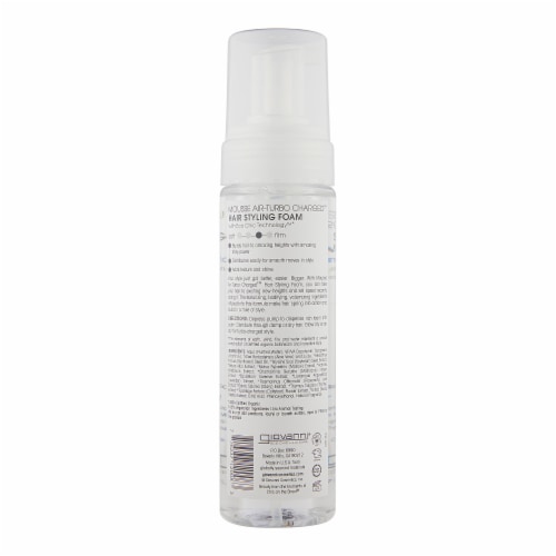 GIOVANNI Mousse Air-Turbo Charged Hair Styling Foam, 7 oz. Lightweight for Curls (3 Pack) Perspective: back