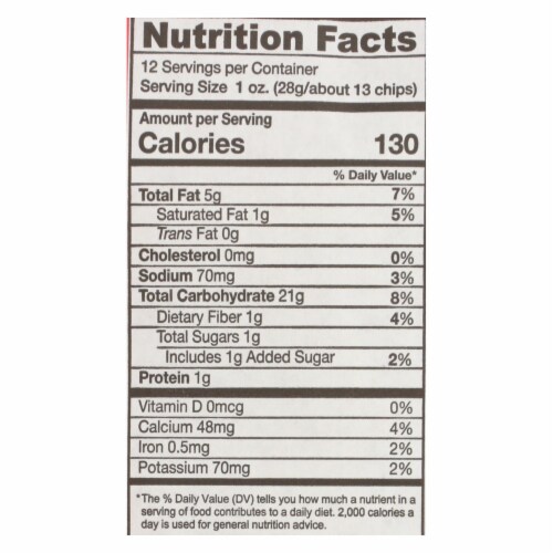 Mi Nina - Tort Chip Pico De Gallo - Case of 9 - 12 OZ Perspective: back