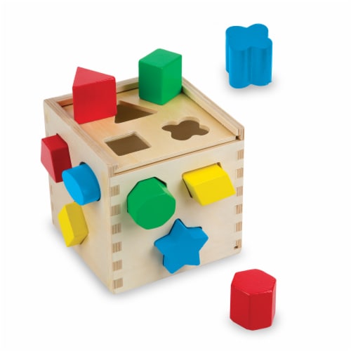 Melissa & Doug® Shape Sorting Cube Perspective: bottom