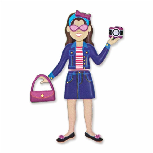 Melissa & Doug® Dress-Up Puffy Sticker Play Set Perspective: bottom