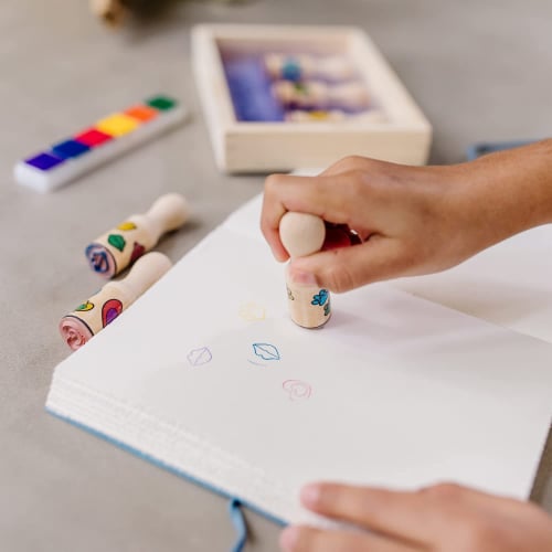 Melissa & Doug® Washable Ink Stamp Set Perspective: bottom