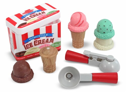 Melissa & Doug® Scoop & Stack Ice Cream Cone Playset Perspective: bottom