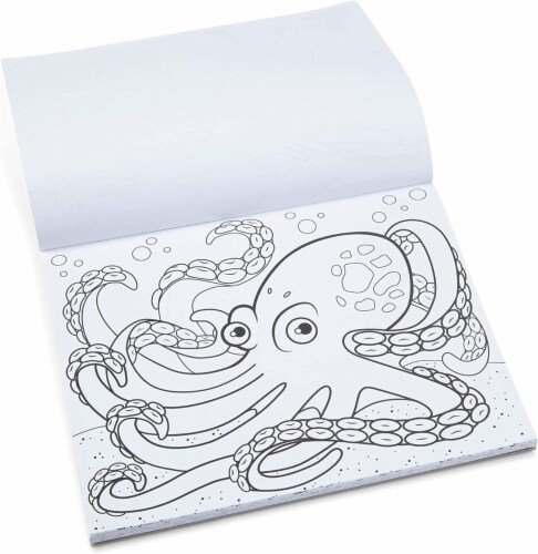 Melissa & Doug® Jumbo Animal Coloring Pad Perspective: bottom