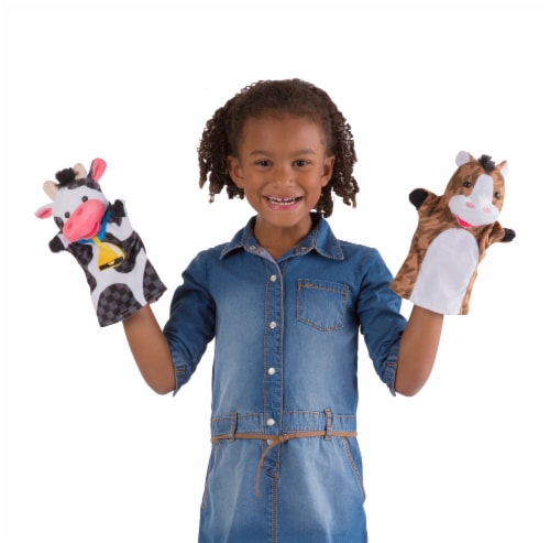 Melissa & Doug® Farm Friends Hand Puppets Perspective: bottom