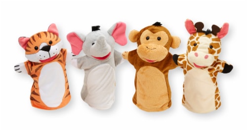 Melissa & Doug® Zoo Friends Hand Puppets Perspective: bottom