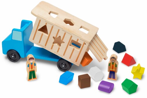 Shape Sorting Dump Truck Perspective: bottom