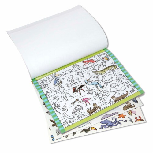 Melissa & Doug® Seek & Find Animal Sticker Pad Perspective: bottom