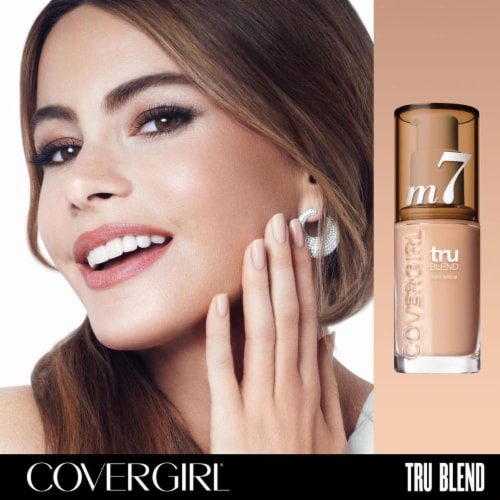 CoverGirl TruBlend Makeup Soft Honey Foundation Perspective: bottom