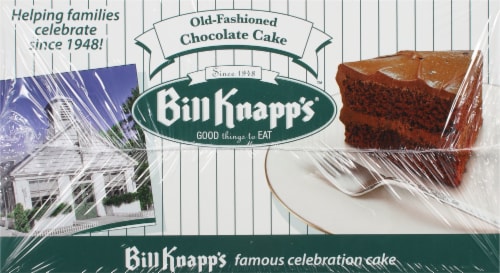 Bill Knapp's® Classic Chocolate Celebration Cake Perspective: bottom