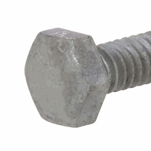 Hillman Galvanized 3/8 x 1.5 Inch Hex Bolts, Wood-Wood/Metal-Metal (100 Pack) Perspective: bottom