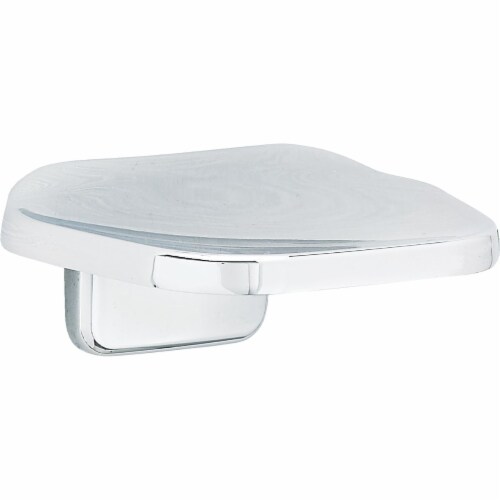 Home Impressions Vista Chrome Soap Dish 409043 Perspective: bottom