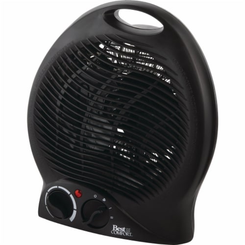 Best Comfort 1500W 120V Electric Space Heater, Black FH04B Perspective: bottom