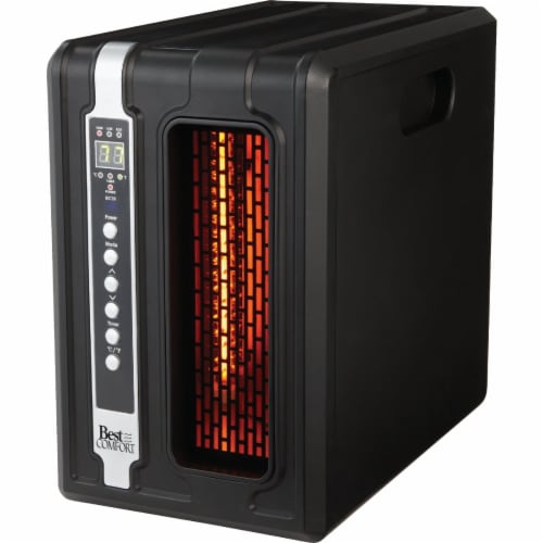Best Comfort 1500-Watt 120-Volt Quartz Heater with Remote GD9215BD1 Perspective: bottom